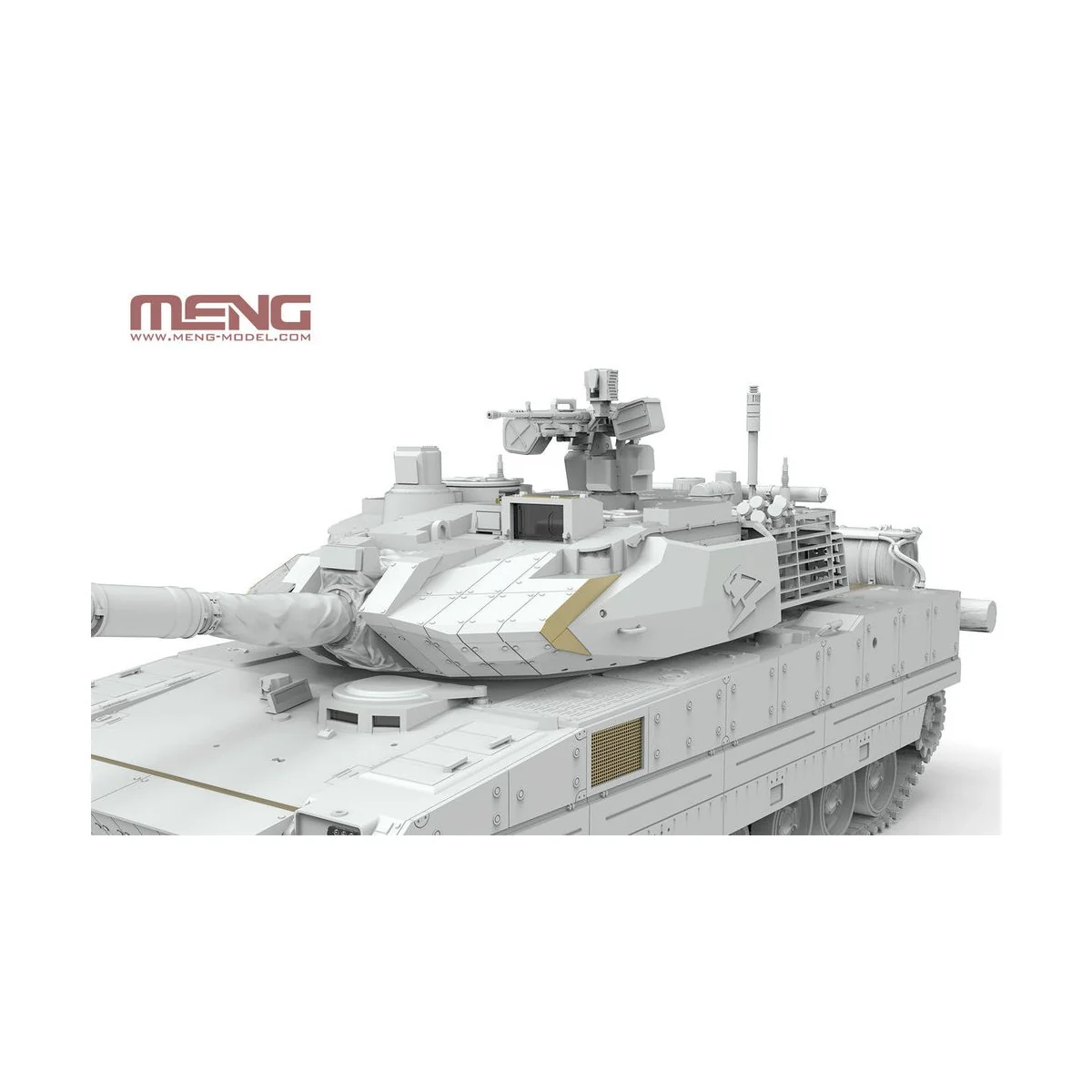 PLA ZTQ15 Light Tank w/Add-On Armor, 1/35 - MENG-Model TS-050