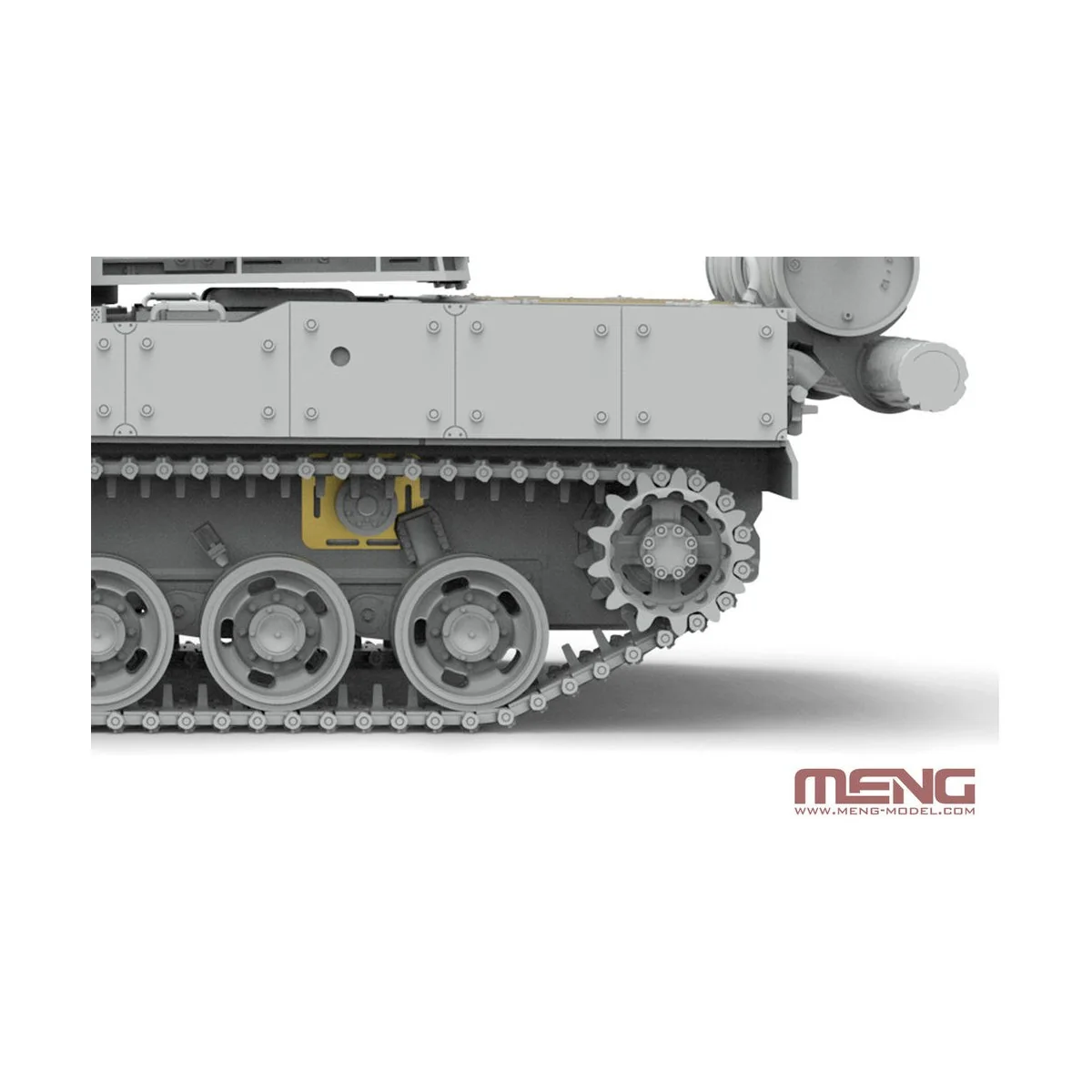PLA ZTQ15 Light Tank w/Add-On Armor, 1/35 - MENG-Model TS-050