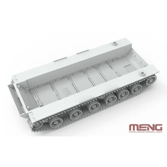 PLA ZTQ15 Light Tank w/Add-On Armor, 1/35 - MENG-Model TS-050