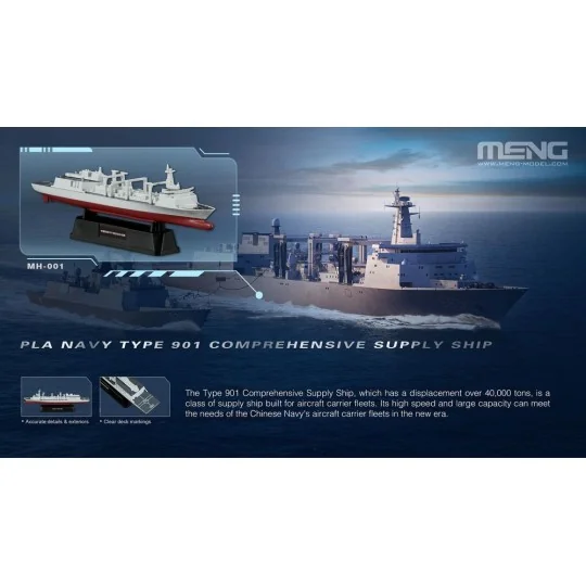 Chinese Fleet Set 1 (incl. 6 blind boxes), 1/2000 - MENG-Model MH-001