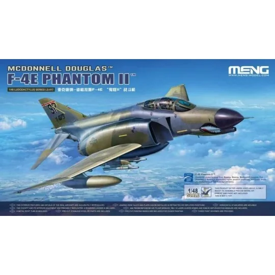 McDonnell Douglas F-4E Phantom II, 1/48 - MENG-Model LS-017