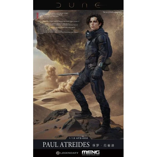 Dune Paul Atreides, 1/12 - MENG-Model AFS-002