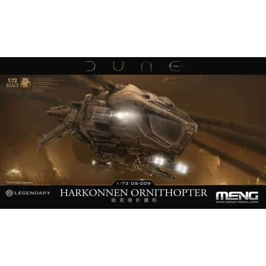 Dune Harkonnen Ornithopter, 1/72 - MENG-Model DS-009