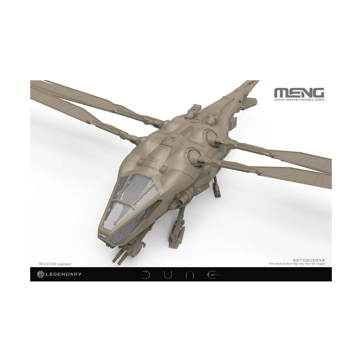 Dune Harkonnen Ornithopter, 1/72 - MENG-Model DS-009