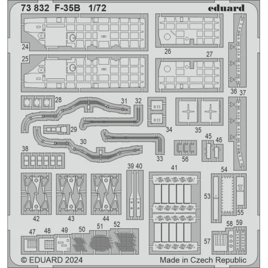 F-35B TAMIYA - Eduard Accessories 73832