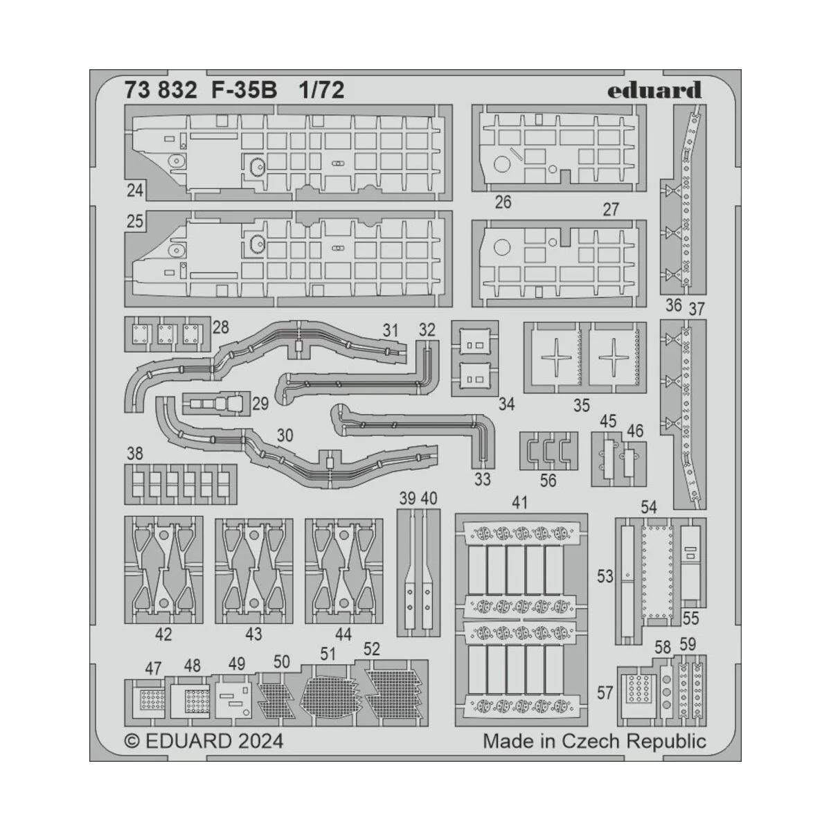 F-35B TAMIYA, 1/72 - Eduard Accessories 73832