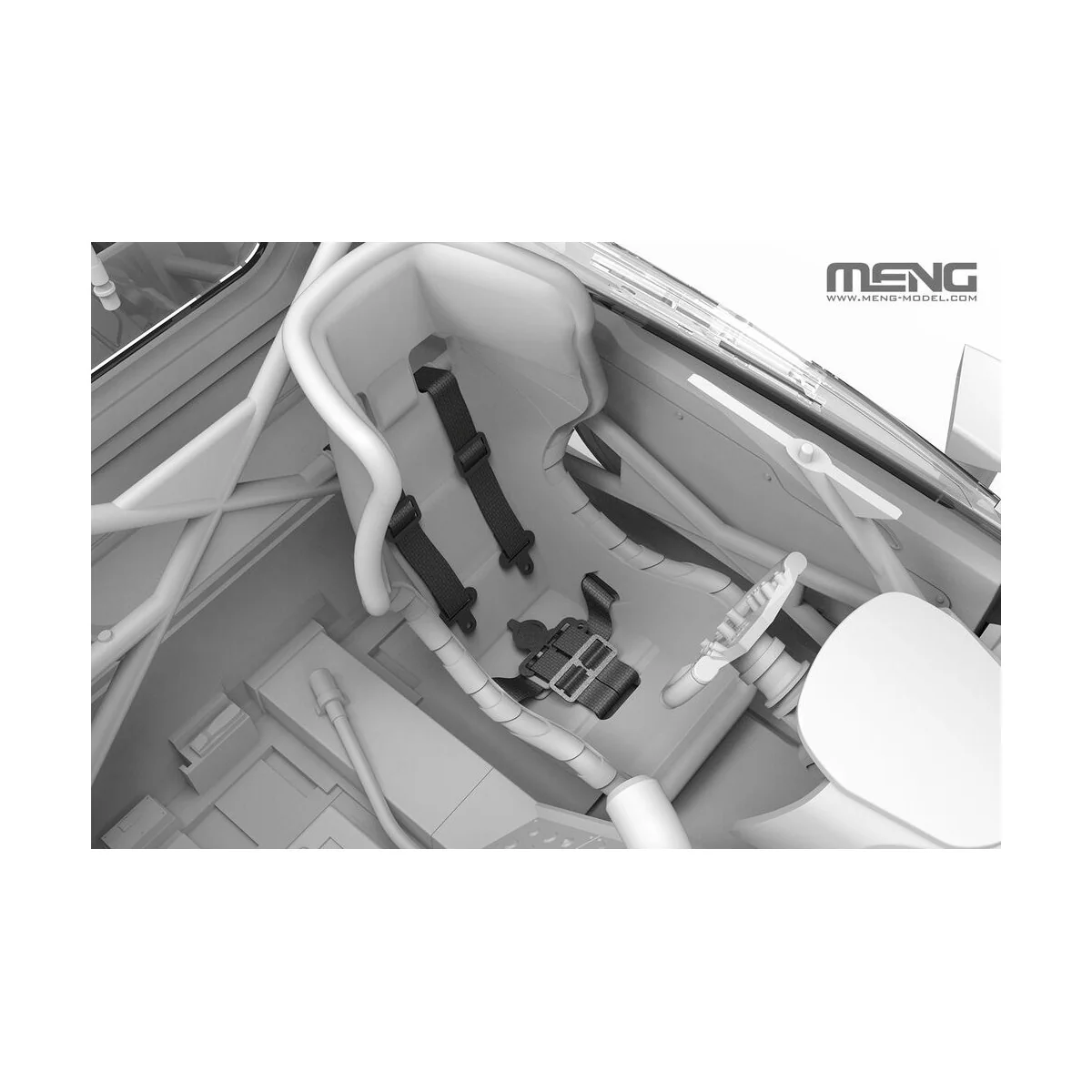 AUDI R8 LMS GT3 EVO II, 1/24 - MENG-Model CS-009