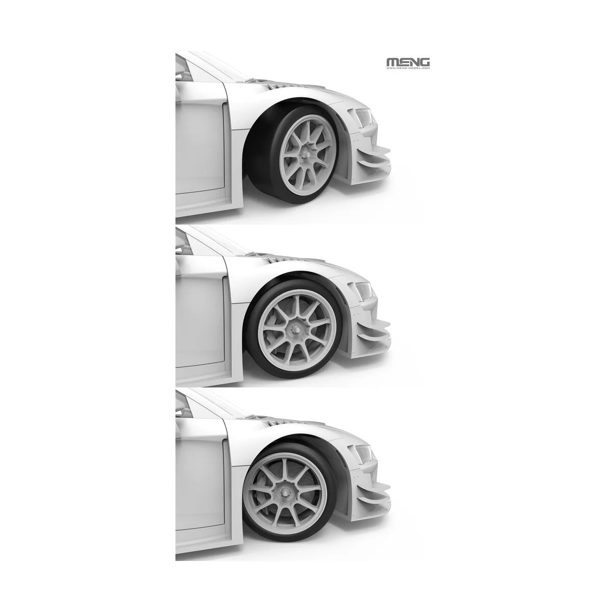 AUDI R8 LMS GT3 EVO II, 1/24 - MENG-Model CS-009