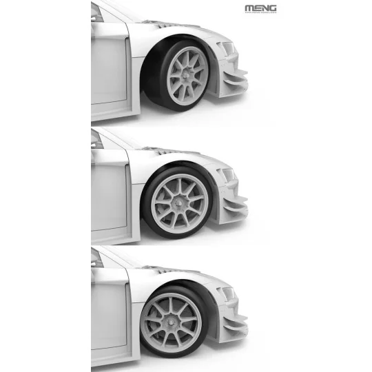 AUDI R8 LMS GT3 EVO II B-Quik Absolute Racing, 1/24 - MENG-Model CS...