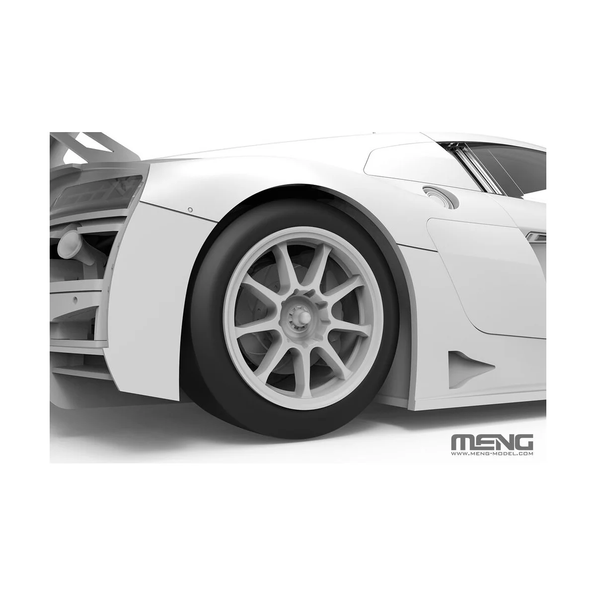 AUDI R8 LMS GT3 EVO II B-Quik Absolute Racing, 1/24 - MENG-Model CS...