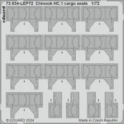 Chinook HC.1 cargo seats AIRFIX, 1/72 - Eduard Accessories 73834