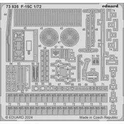 F-15C, 1/72 - Eduard Accessories 73835