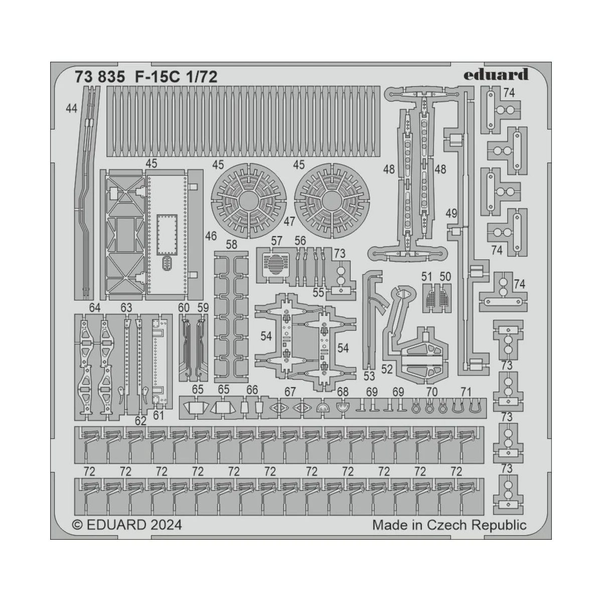 F-15C - Eduard Accessories 73835