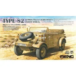 1/35 German Pkw.K1 Kübelwagen Type 82 (North Africa), 1/35 - MENG-M...