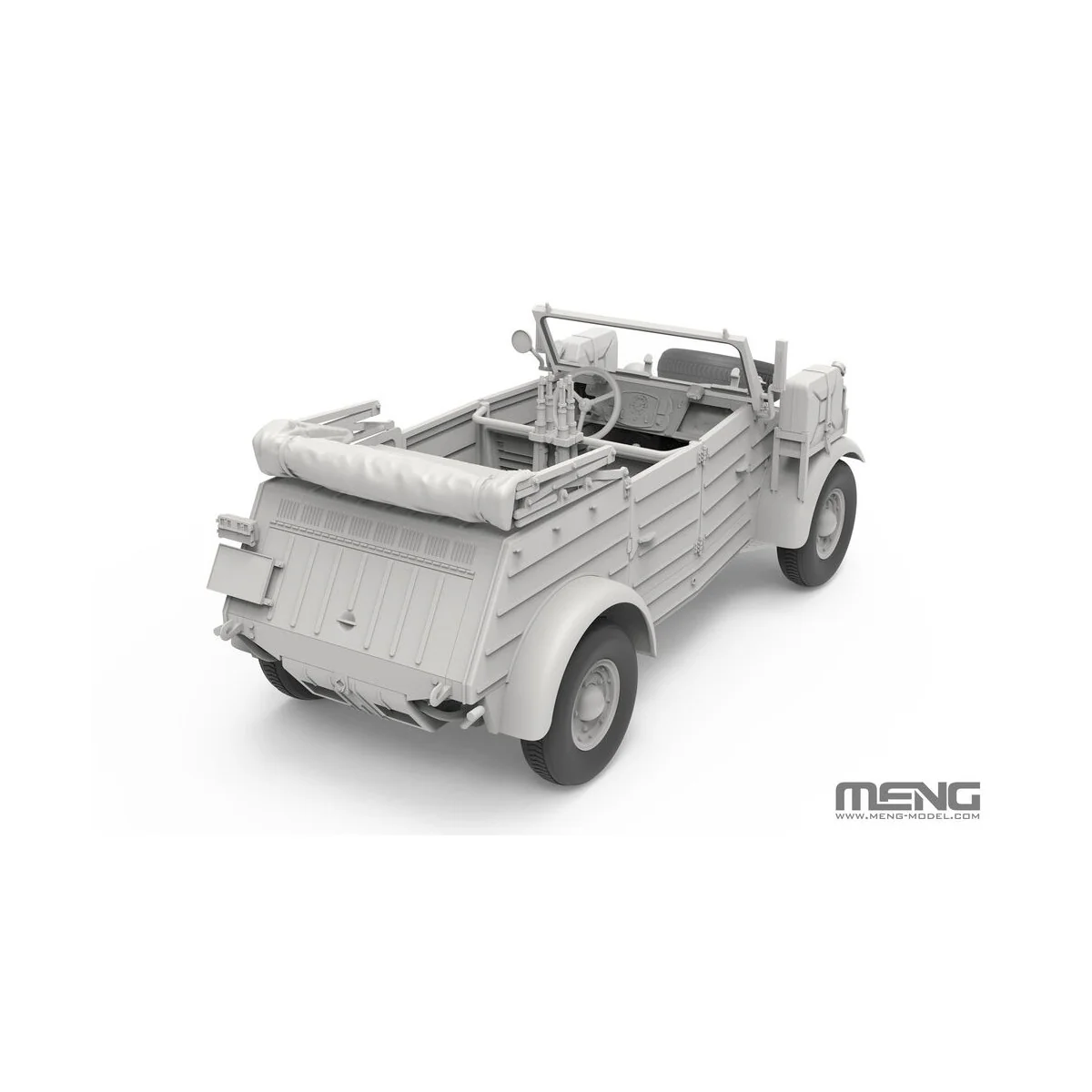 1/35 German Pkw.K1 Kübelwagen Type 82 (North Africa), 1/35 - MENG-M...