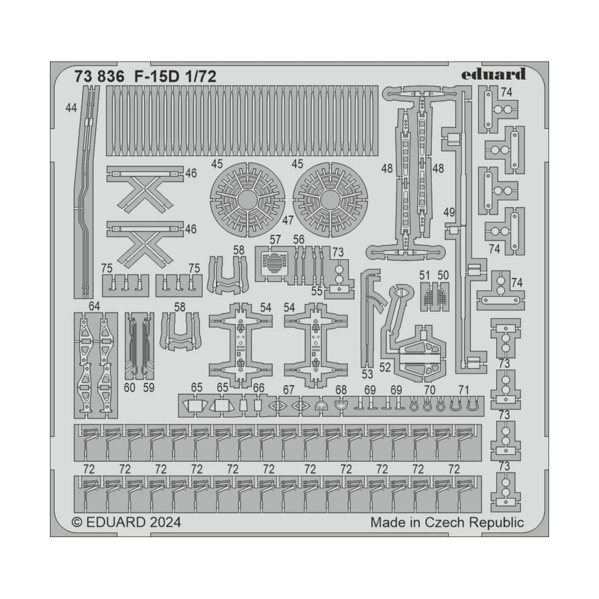 F-15D - Eduard Accessories 73836