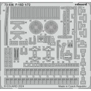 F-15D, 1/72 - Eduard Accessories 73836 F-15D, 1/72 - Eduard Accessories 73836