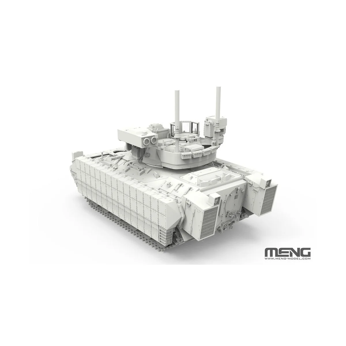 U.S. Infantry Fighting Vehicle M2A3 Bradley w/BUSK III, 1/72 - MENG...