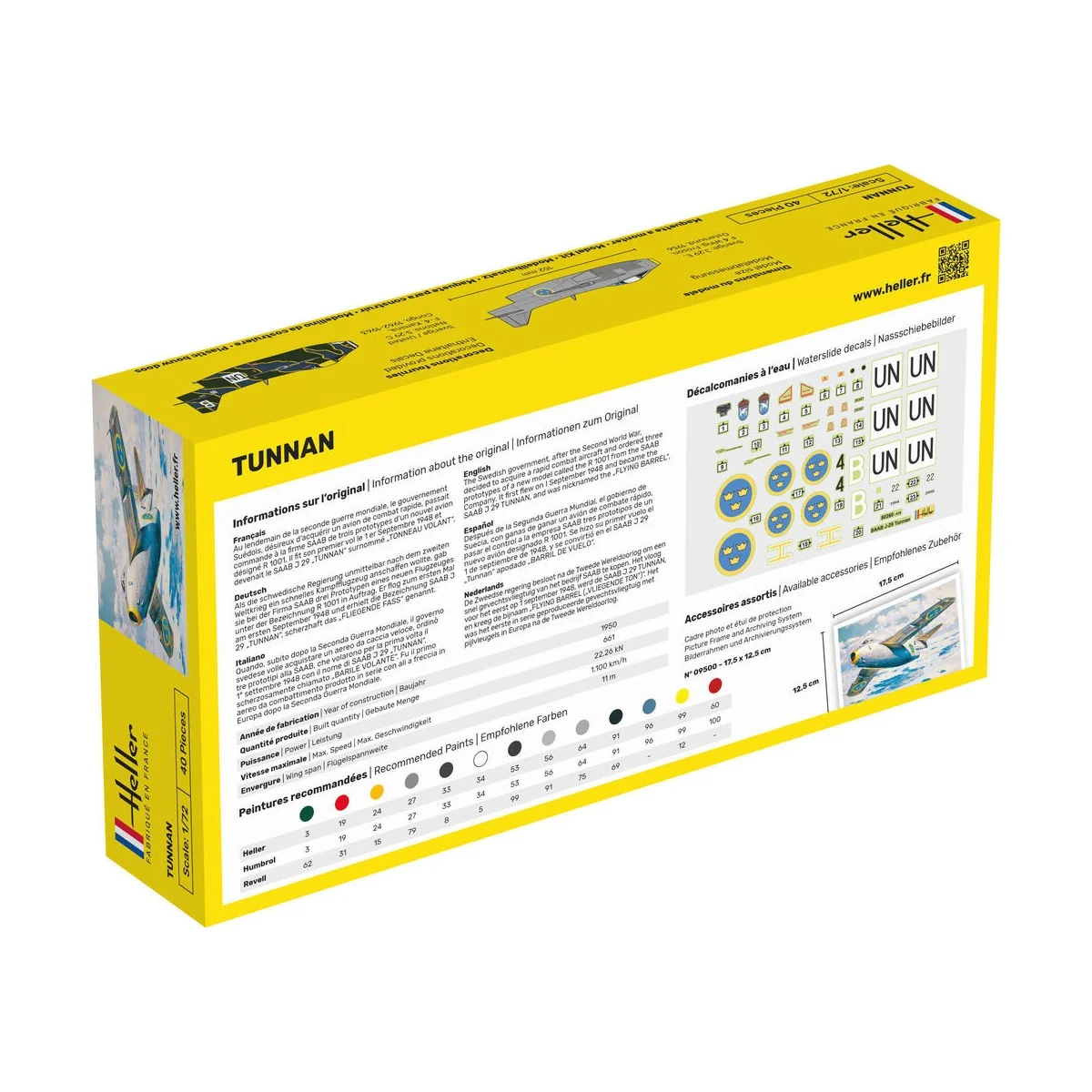 Tunnan, 1/72 - Heller 80260