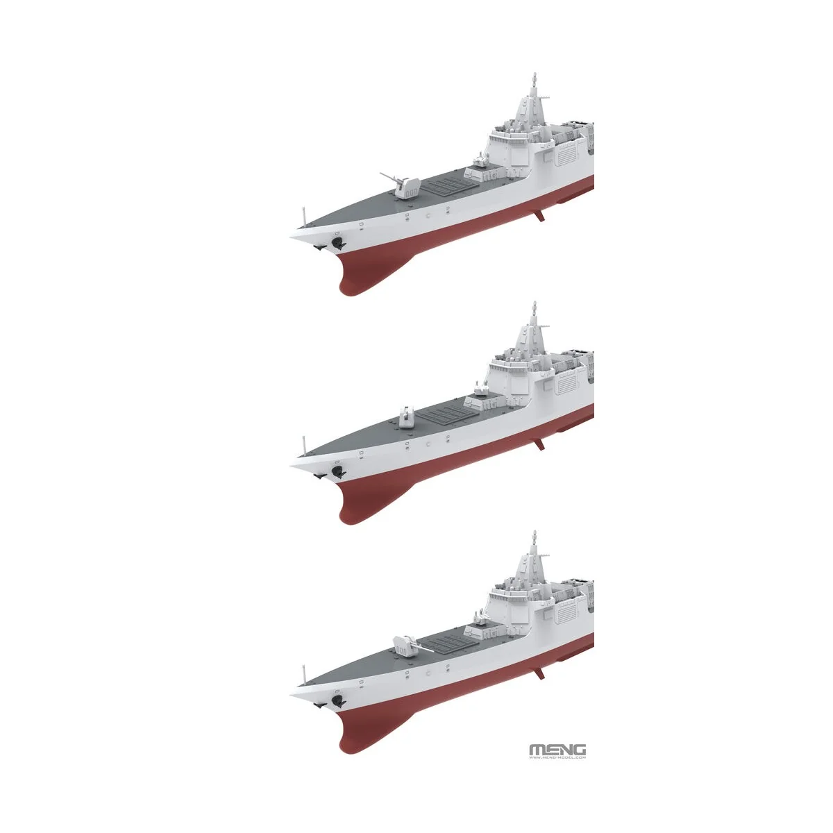 Chinese Type-055 Guided-Missile Destroyer, 1/700 - MENG-Model PS-009