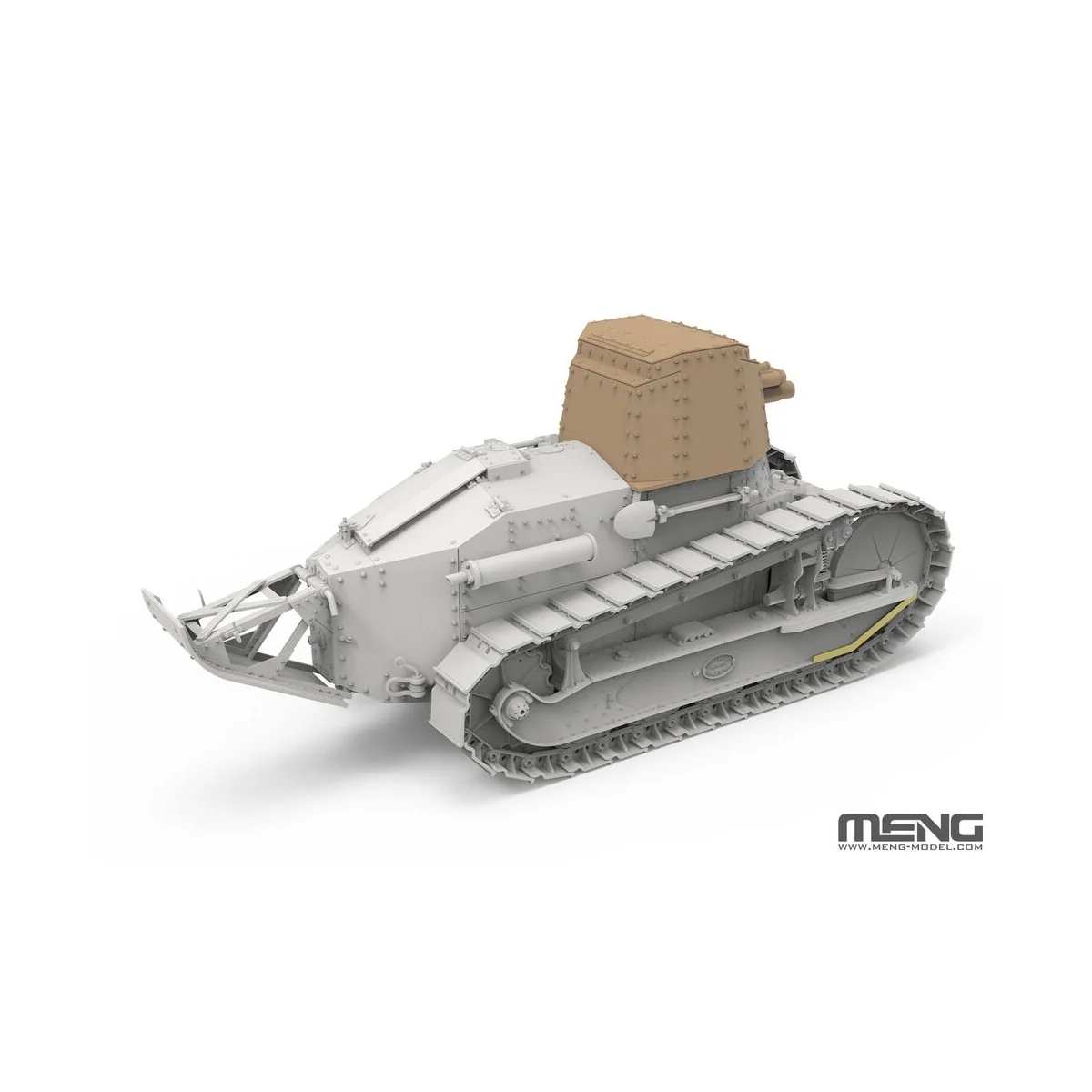 French FT 75 BS (incl. resin parts), 1/35 - MENG-Model TS-059