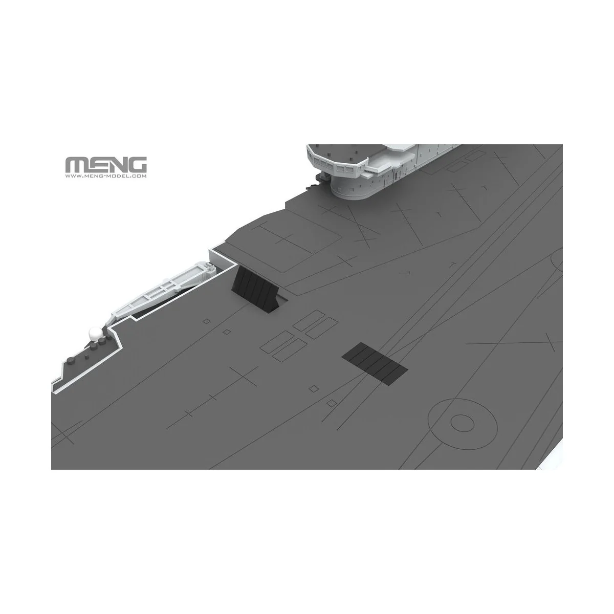 Aircraft Carrier Liaoning, 1/700 - MENG-Model PS-010