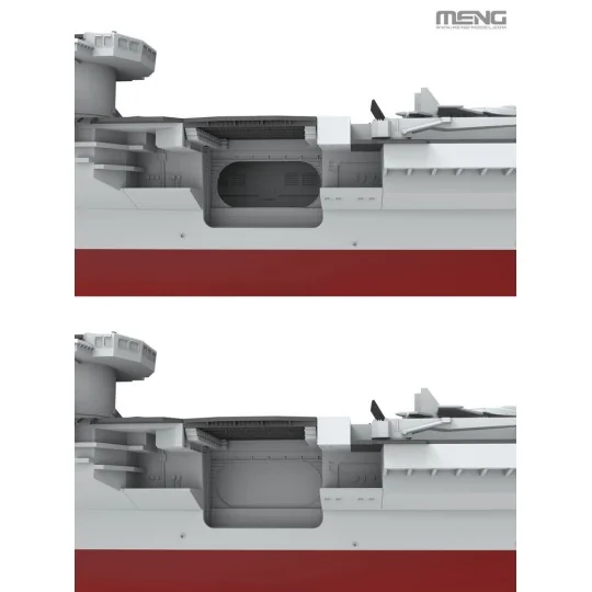 Aircraft Carrier Liaoning, 1/700 - MENG-Model PS-010