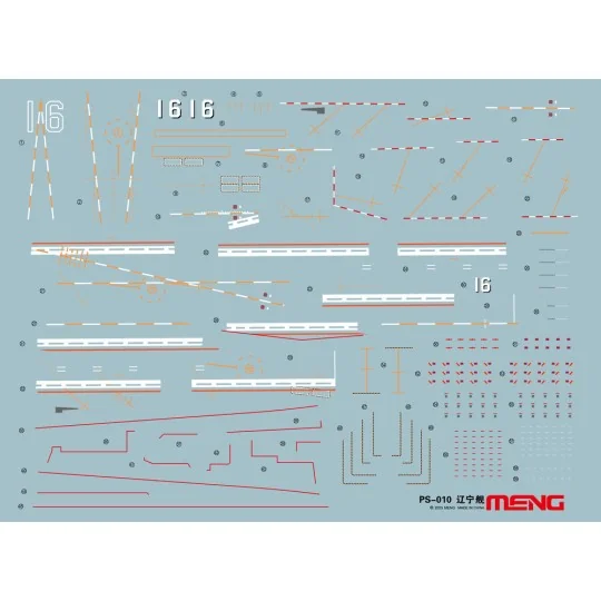 Aircraft Carrier Liaoning, 1/700 - MENG-Model PS-010