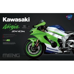 Kawasaki ZX-10R (Pre-colored Edition), 1/9 - MENG-Model MT-007s