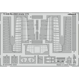 Re.2002 Ariete  ITALERI - Eduard Accessories 73839