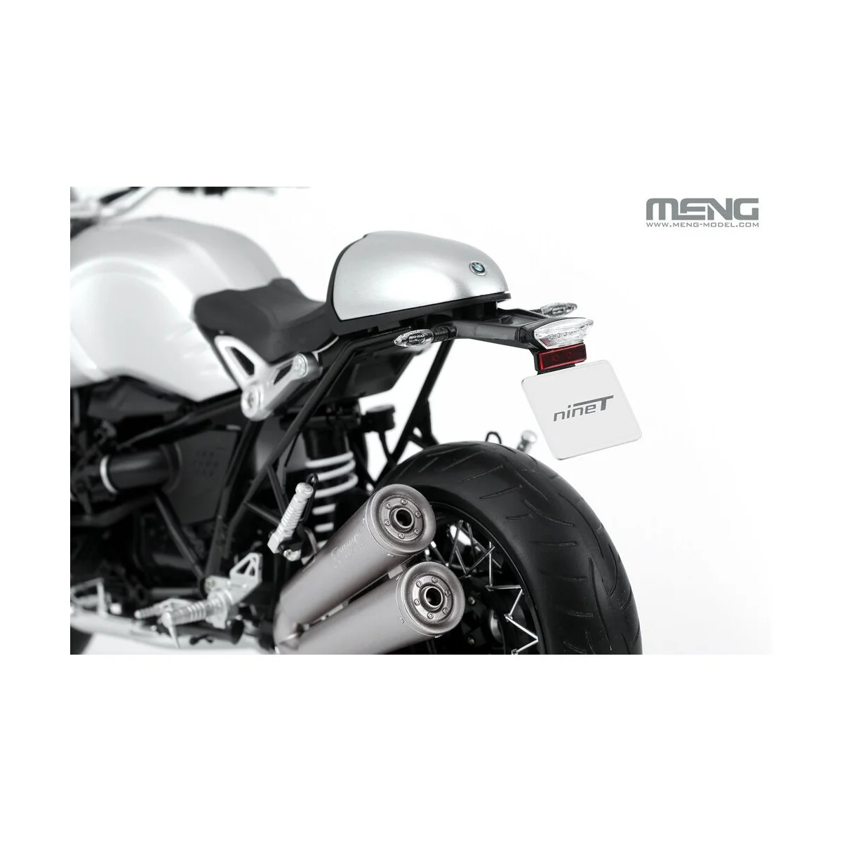 BMW R nineT Option 719 Aluminium (Pre-colored Edition), 1/9 - MENG-...