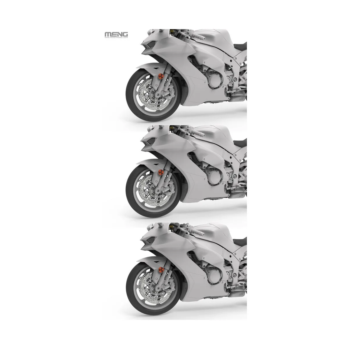 Kawasaki Ninja ZX-10RR, 1/9 - MENG-Model MT-008
