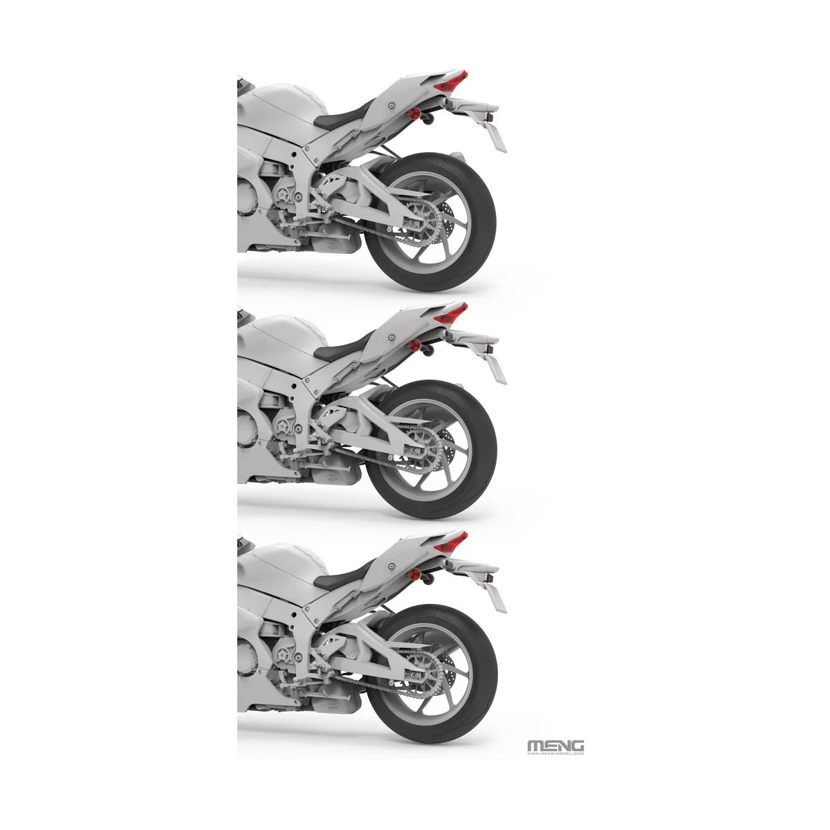 Kawasaki Ninja ZX-10RR, 1/9 - MENG-Model MT-008