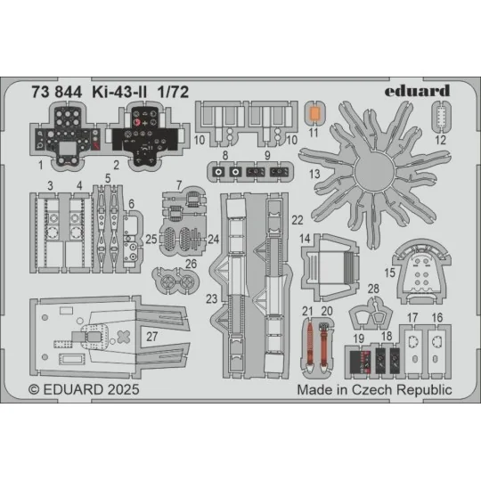 Ki-43-II ARMA HOBBY - Eduard Accessories 73844