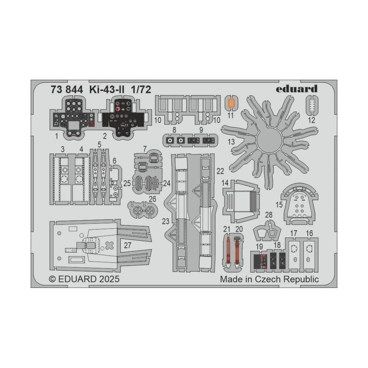 Ki-43-II ARMA HOBBY - Eduard Accessories 73844