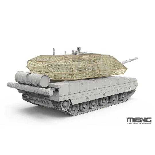 ZTQ15 Light Tank w/Cage Armor (incl. 3D printed cage frame, PE gril...