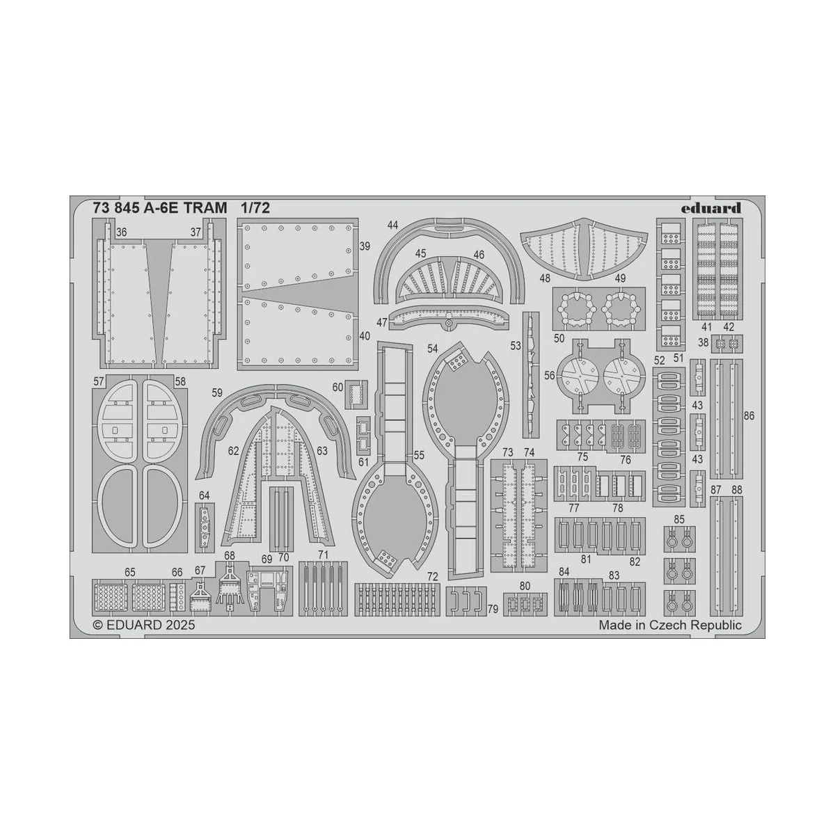 A-6E TRAM TRUMPETER - Eduard Accessories 73845