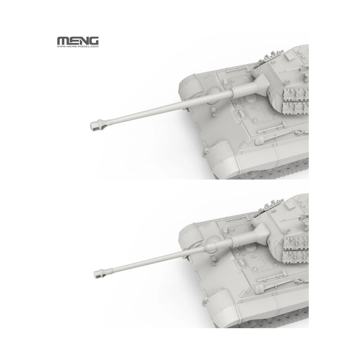 German Heavy Tank Sd.Kfz.182 King Tiger (Porsche Turret), 1/72 - ME...