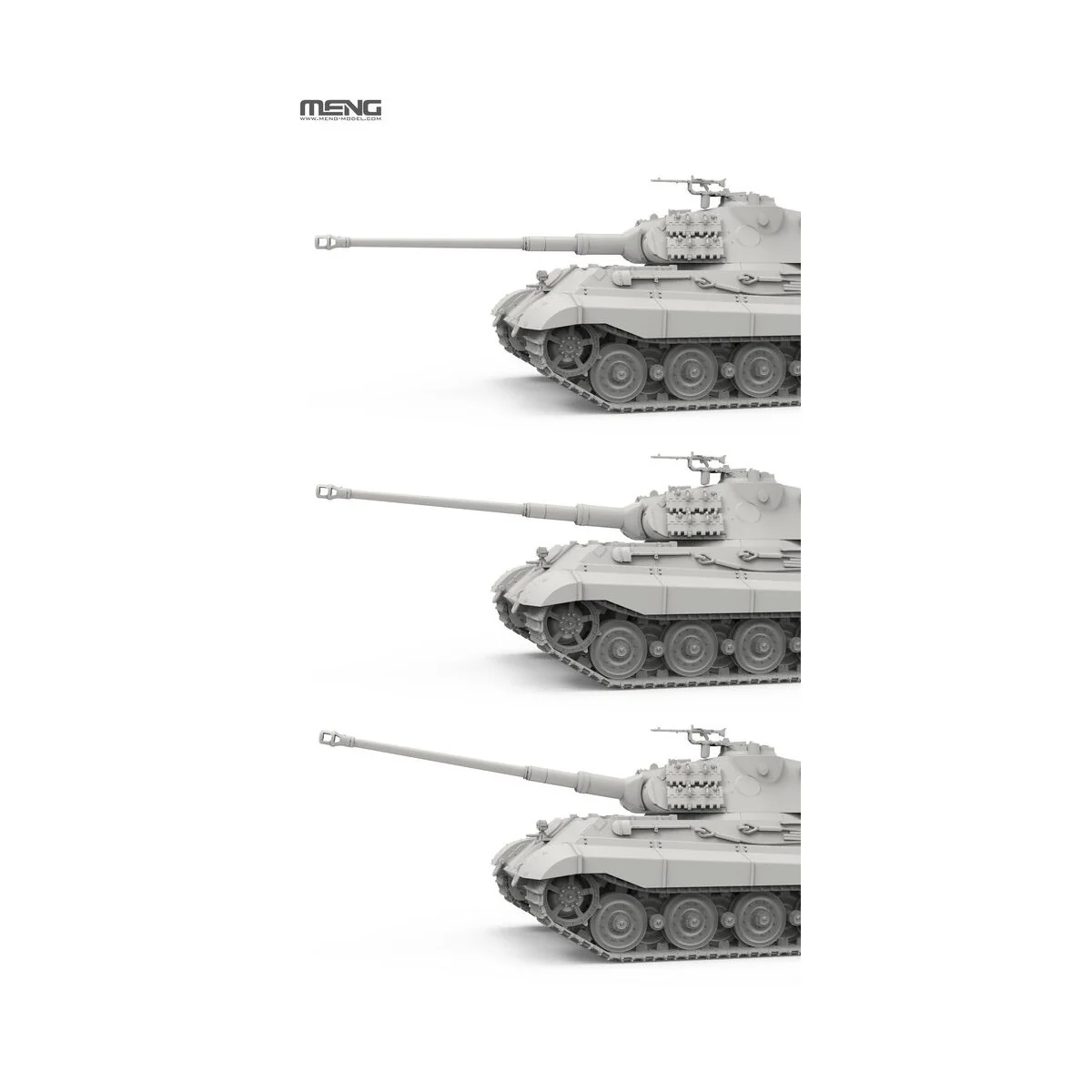 German Heavy Tank Sd.Kfz.182 King Tiger (Porsche Turret), 1/72 - ME...