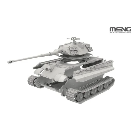 German Heavy Tank Sd.Kfz.182 King Tiger (Porsche Turret), 1/72 - ME...