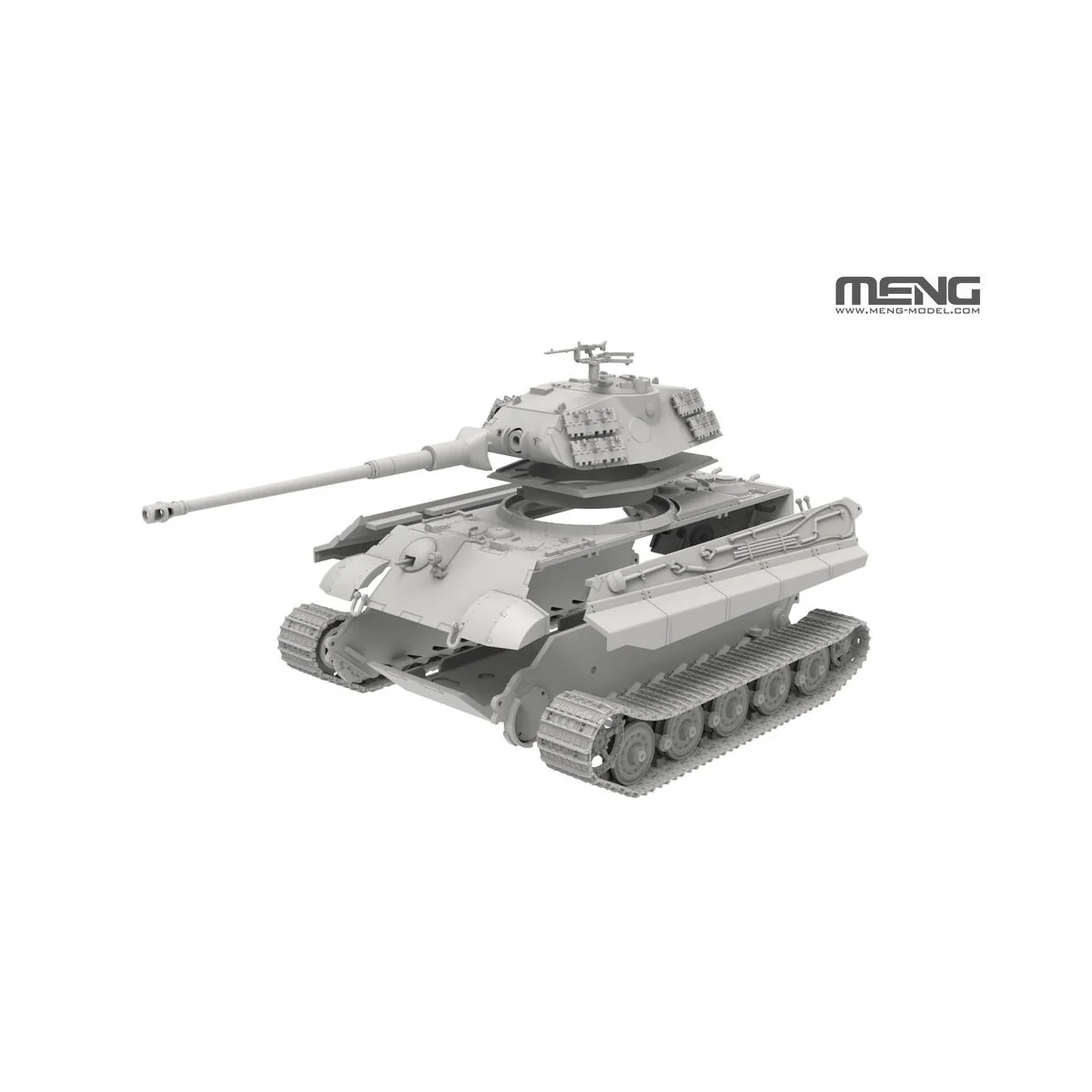 German Heavy Tank Sd.Kfz.182 King Tiger (Porsche Turret), 1/72 - ME...