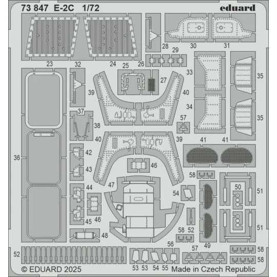 E-2C HELLER - Eduard Accessories 73847