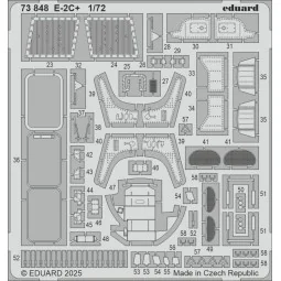 E-2C+ HELLER, 1/72 - Eduard Accessories 73848
