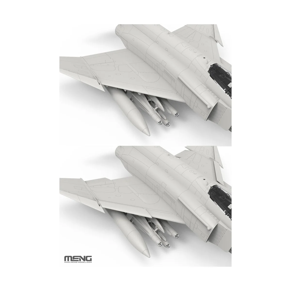 McDonnell Douglas F-4E AUP (Hellenic Air Force), 1/48 - MENG-Model ...