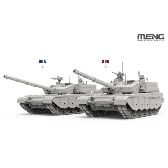 Chinese Main Battle Tank ZTZ99A/B, 1/72 - MENG-Model 72-013
