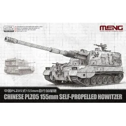 Chinese PLZ05 155mm Self-Propelled Howitzer, 1/72 - MENG-Model 72-014