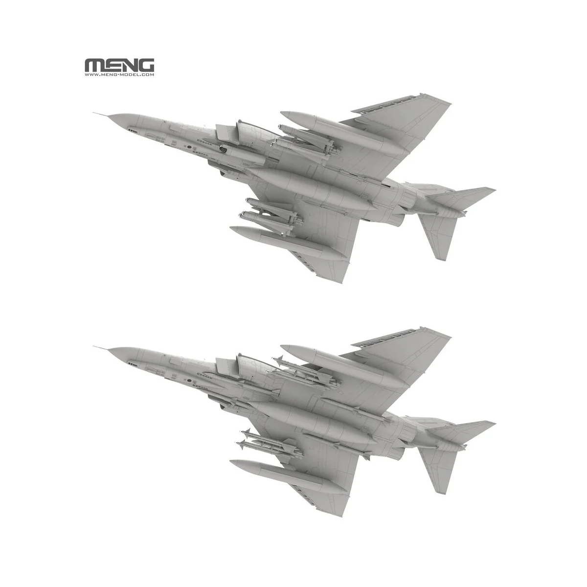 McDonnell Douglas F-4E AUP (Hellenic Air Force), 1/48 - MENG-Model ...