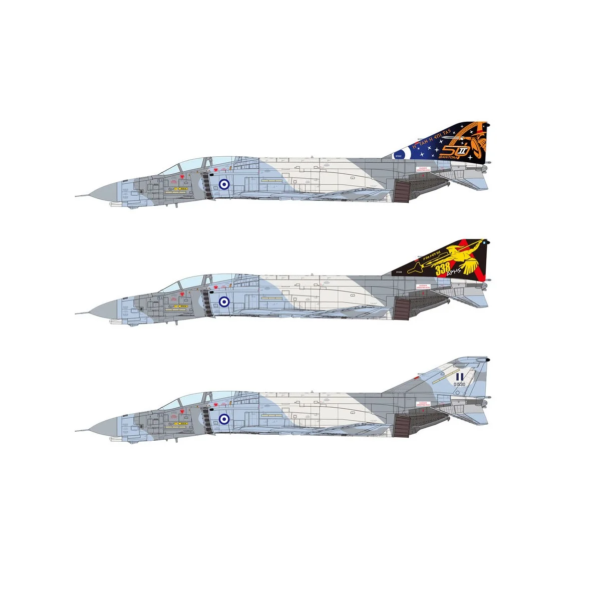 McDonnell Douglas F-4E AUP (Hellenic Air Force), 1/48 - MENG-Model ...