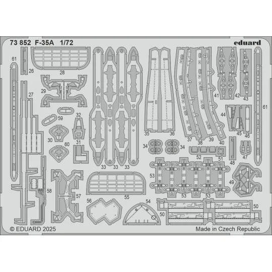 F-35A REVELL - Eduard Accessories 73852