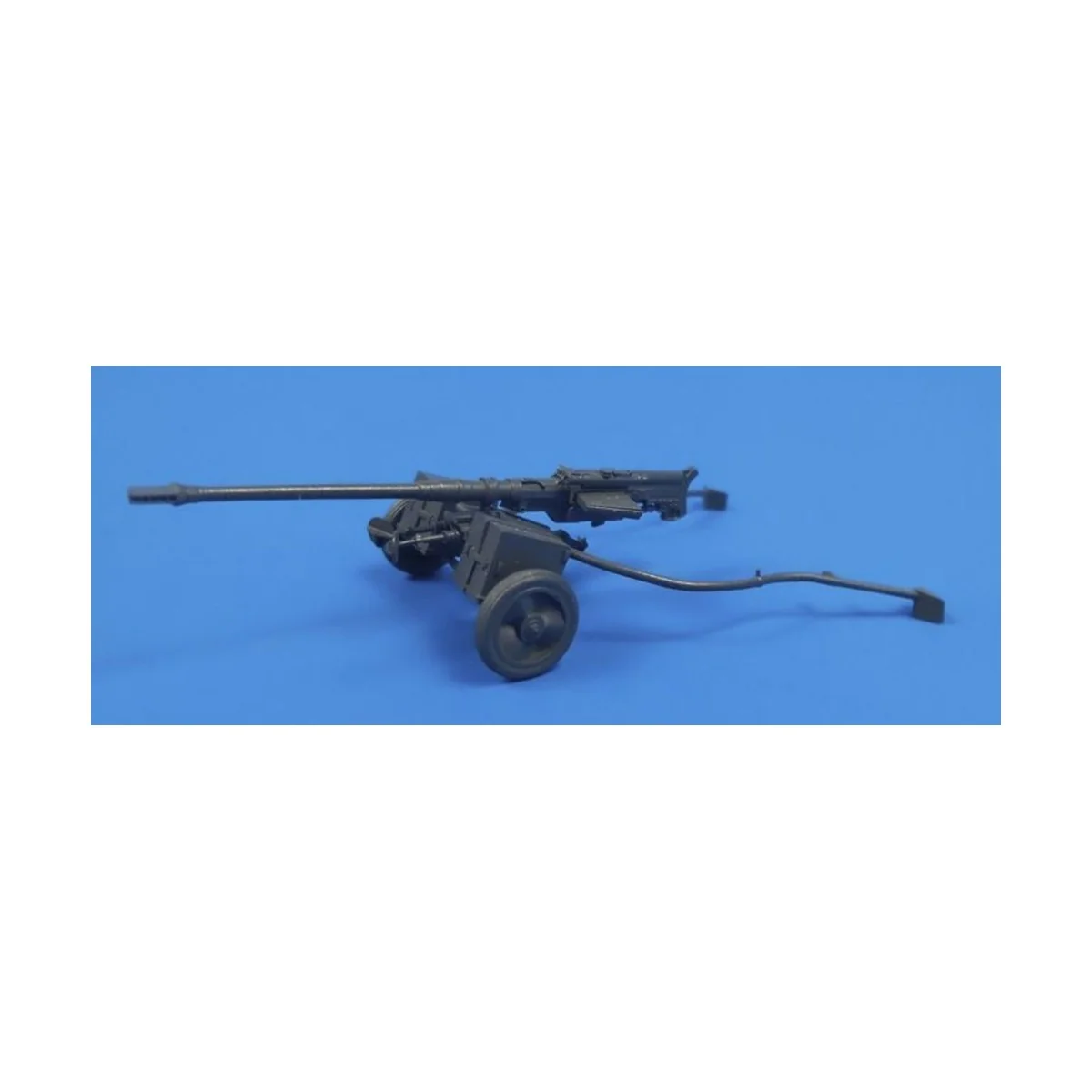 German WWII Anti-Tank Rifle Solothurn S-18/1000 w/wheeled carriage,...